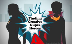 Sourcing Creative Super Heroes